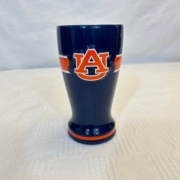 Auburn Tigers Pilsner Mug Ceramic 16 oz. 7" X 3" War Eagle The Encore Group - Picture 2 of 10